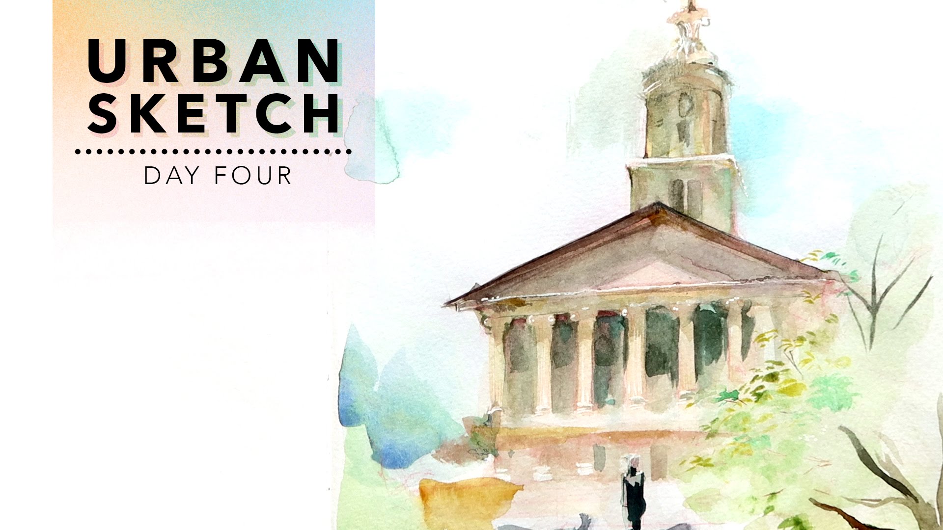 1920x1080 Urban Sketch Day Four Watercolor Adventure