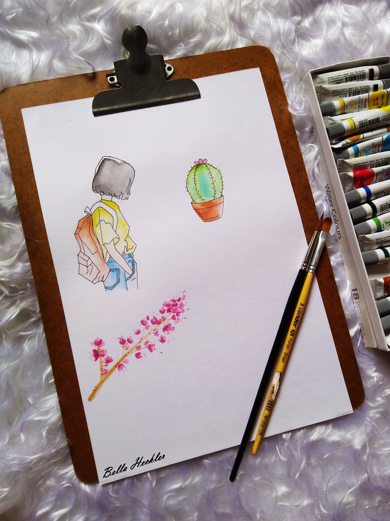 774x1032 Aesthetic Watercolor By Bellaheckler