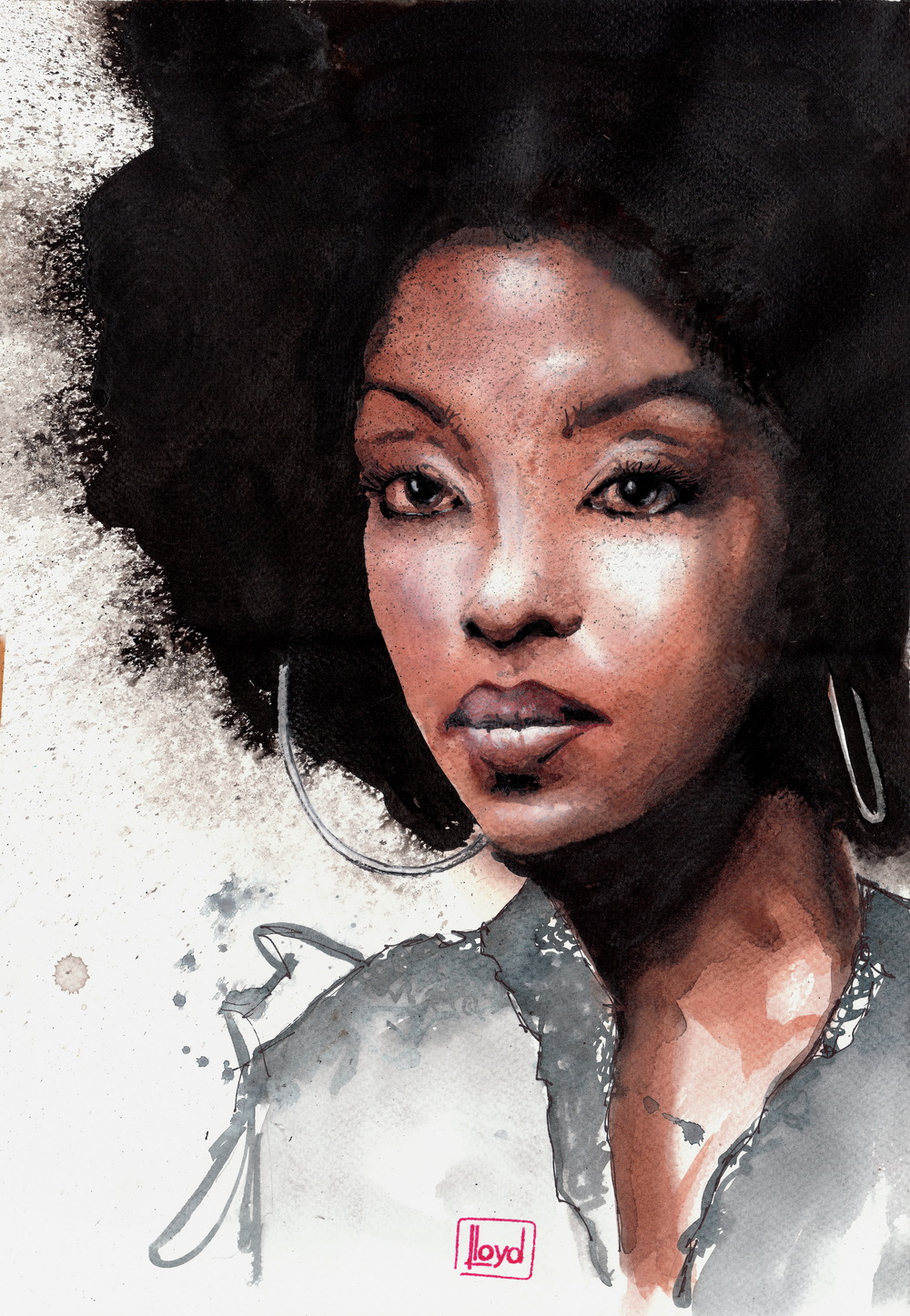 1000x1447 Conya Doss By Lloyd Art