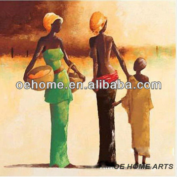 350x350 Family African Art Paintings