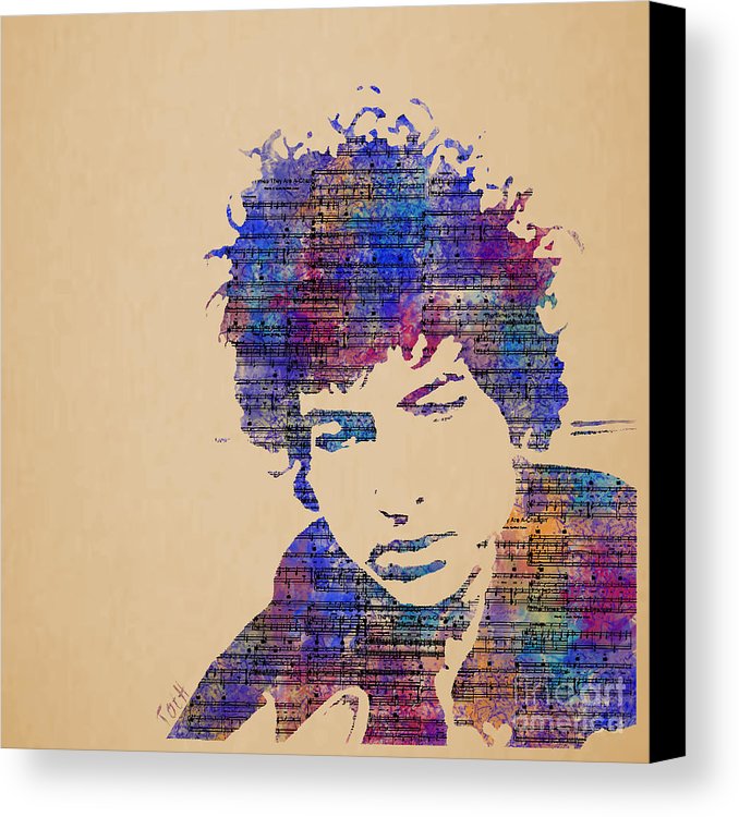 678x750 Dylan Watercolor Canvas Print Canvas Art By Laura Toth