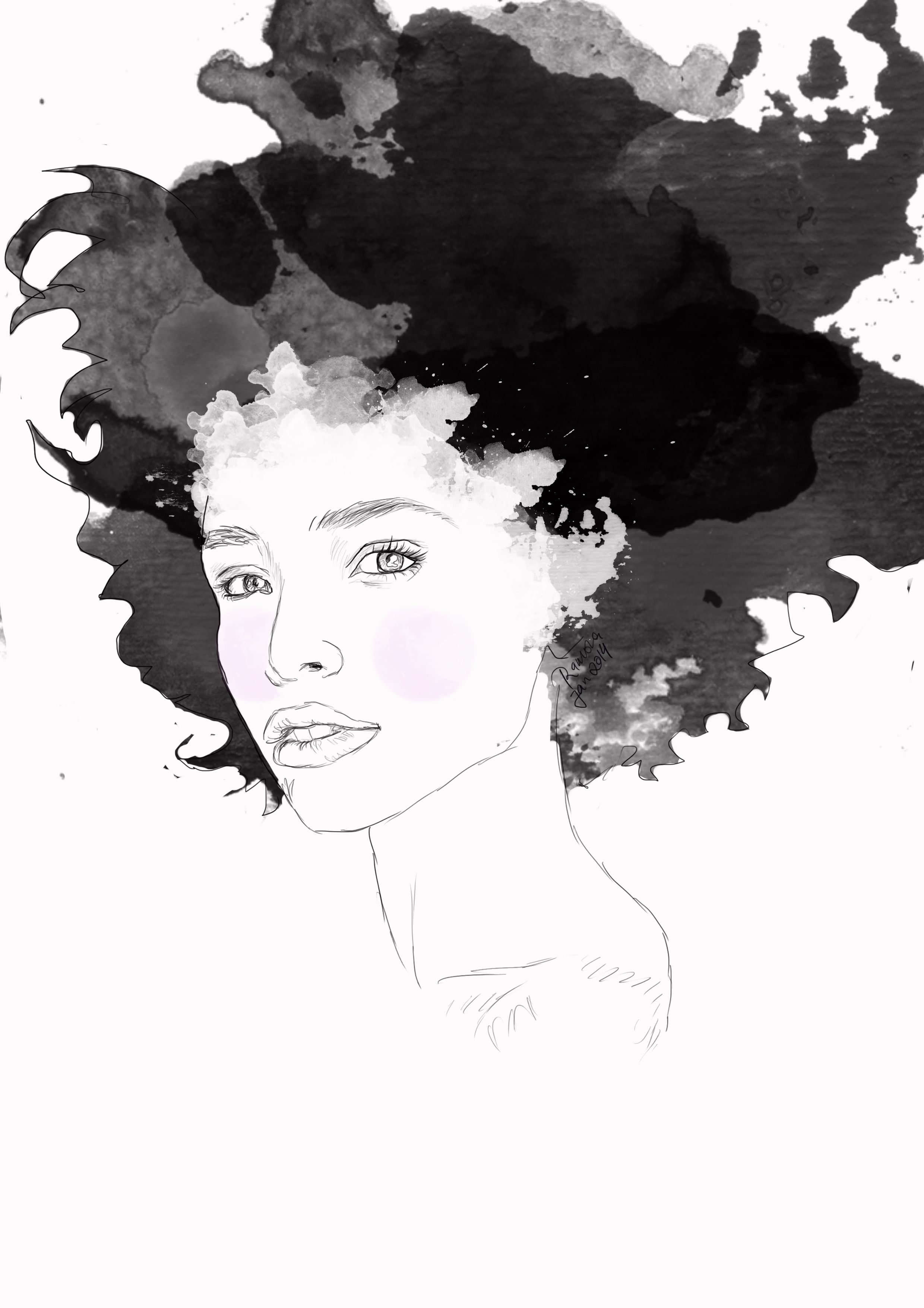 2480x3508 Afro Watercolour Book Ideas 2 Watercolor