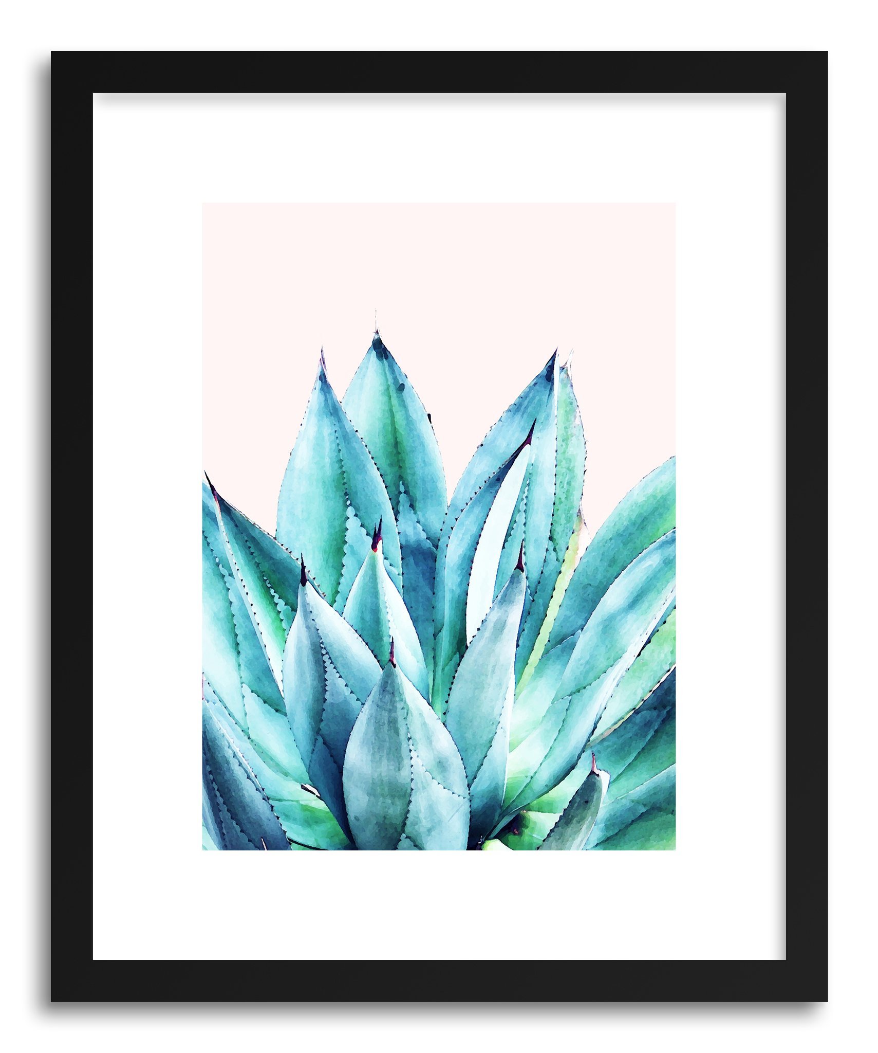 1709x2048 Fine Art Print Agave Watercolor By Artist Uma Gokhale Art Crate