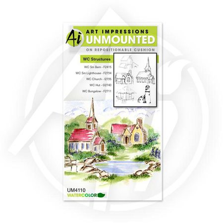 450x450 Art Impressions Watercolor Structures