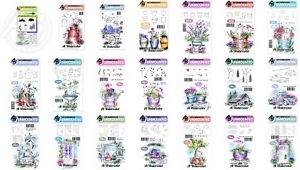 300x170 Ai Watercolor Stamps Art Impressions Rubber Stamping Craft