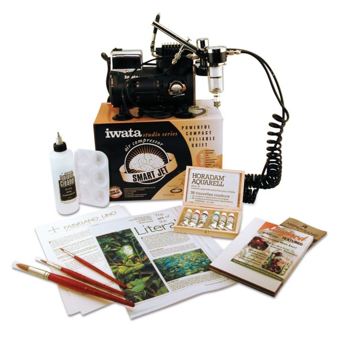 670x670 Iwata Watercolor Airbrush Set With Hp C Plus Iwata