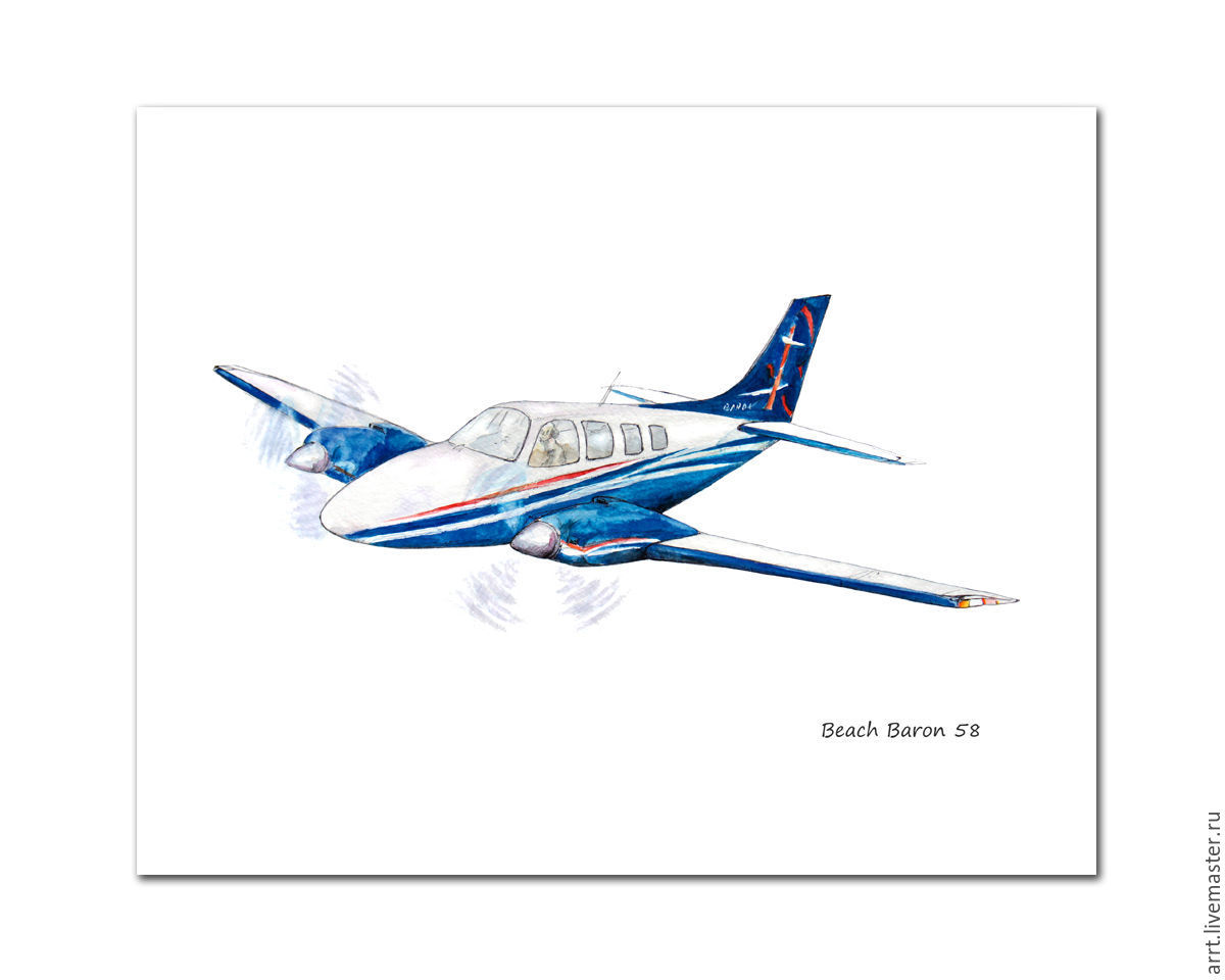 1200x960 Blue Airplane Watercolor Vintage Airplane Picture Shop Online On