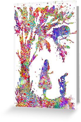 277x415 Alice In Wonderland, Watercolor Alice, Watercolor Alice, We Are