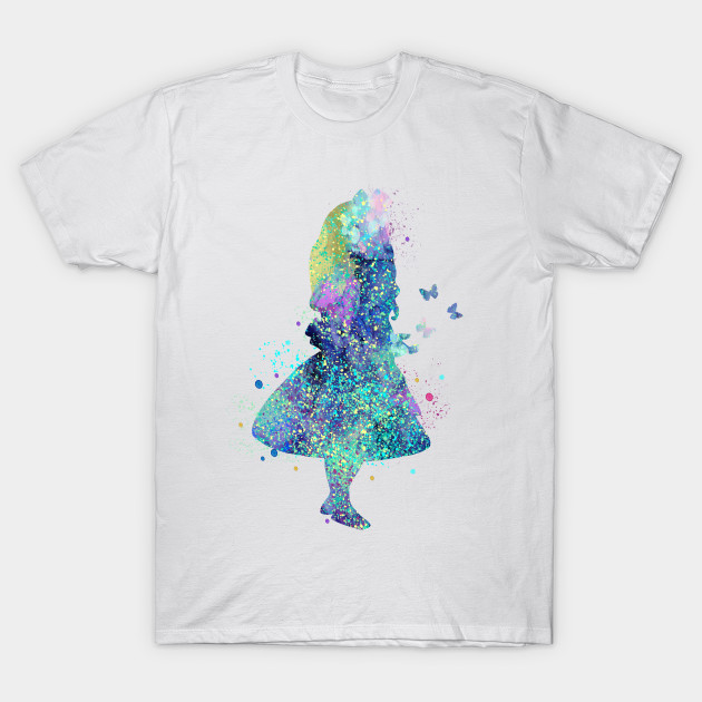 630x630 Watercolor Splatter Alice In Wonderland