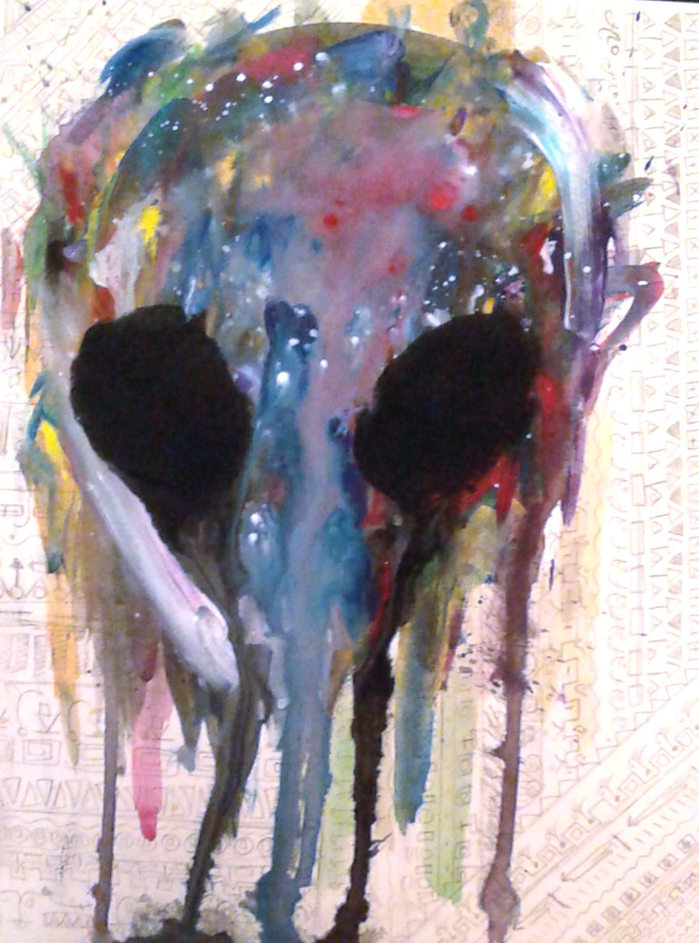 770x1038 Alien Painting 1 By Hunkrat