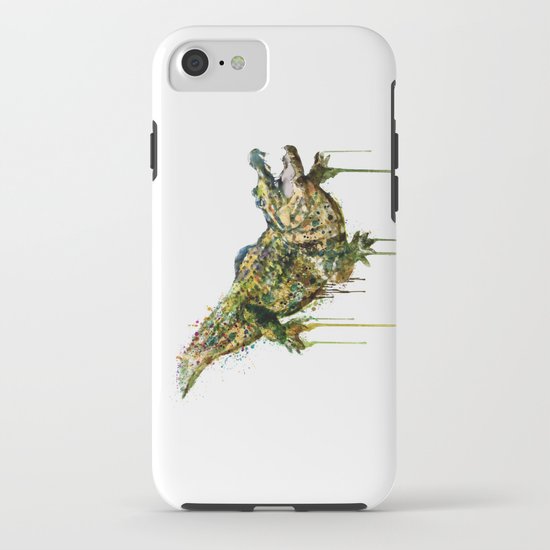 550x550 Alligator Watercolor Painting Iphone Case By Marianvoicu Society6