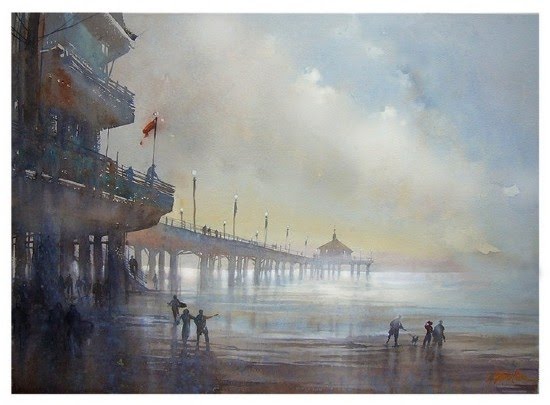 550x405 20 Amazing Watercolor Paintings By Thomas W. Schaller Art Of Day