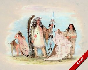 300x240 Native American Indian Chief Amp His Favorite Wife Painting Art Real