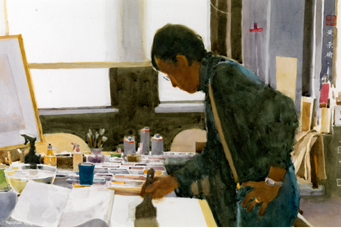 490x360 American Watercolor Society