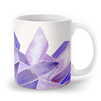 355x355 Society6 Amethyst Watercolor Mug 11 Oz Cat