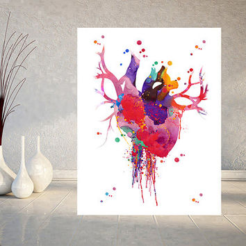 354x354 Shop Anatomical Heart Art On Wanelo