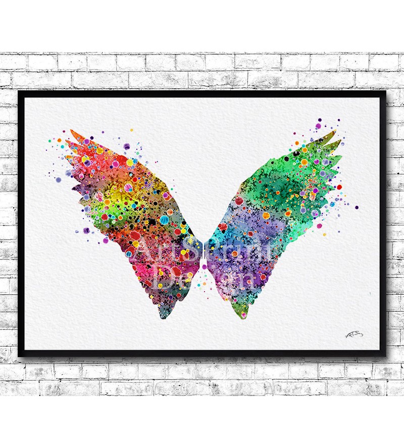 800x888 Angel Wings Wall Art