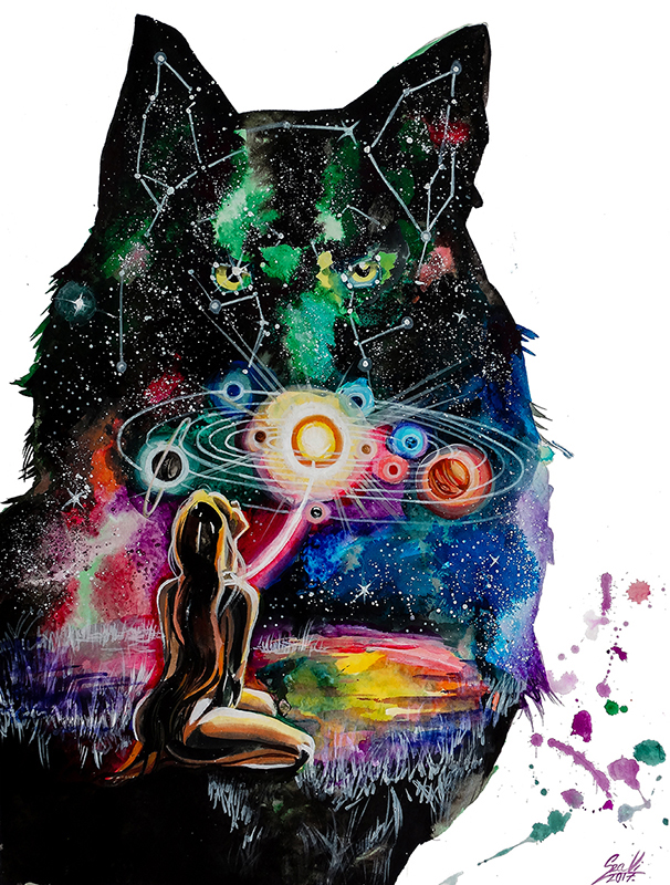 606x800 Watercolor Animal Paintings And Watercolor Art By Vivien Szaniszlo