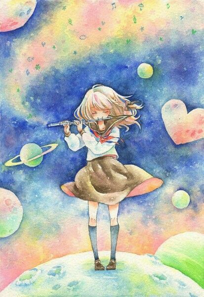 413x600 Pin By On Anime, Watercolor And Simple