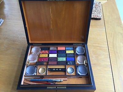 400x300 Vintage Well Used Watercolour Paint Tin No Makers Mark But Made In