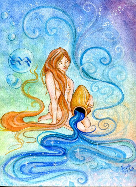 Aquarius Watercolor at GetDrawings | Free download