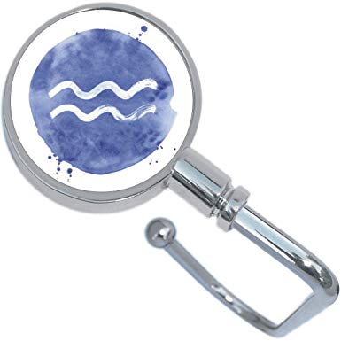 385x385 Watercolor Aquarius Purse Hanger