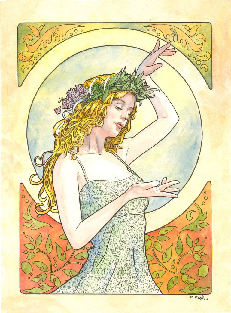 769x1040 Art Nouveau 02 By Ssava