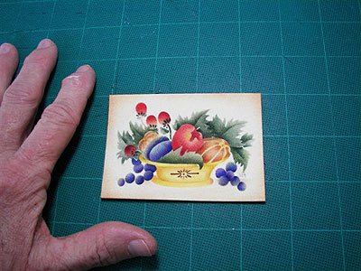 400x300 Hand Stenciled Artist Trading Cards Jean Hanson Publications