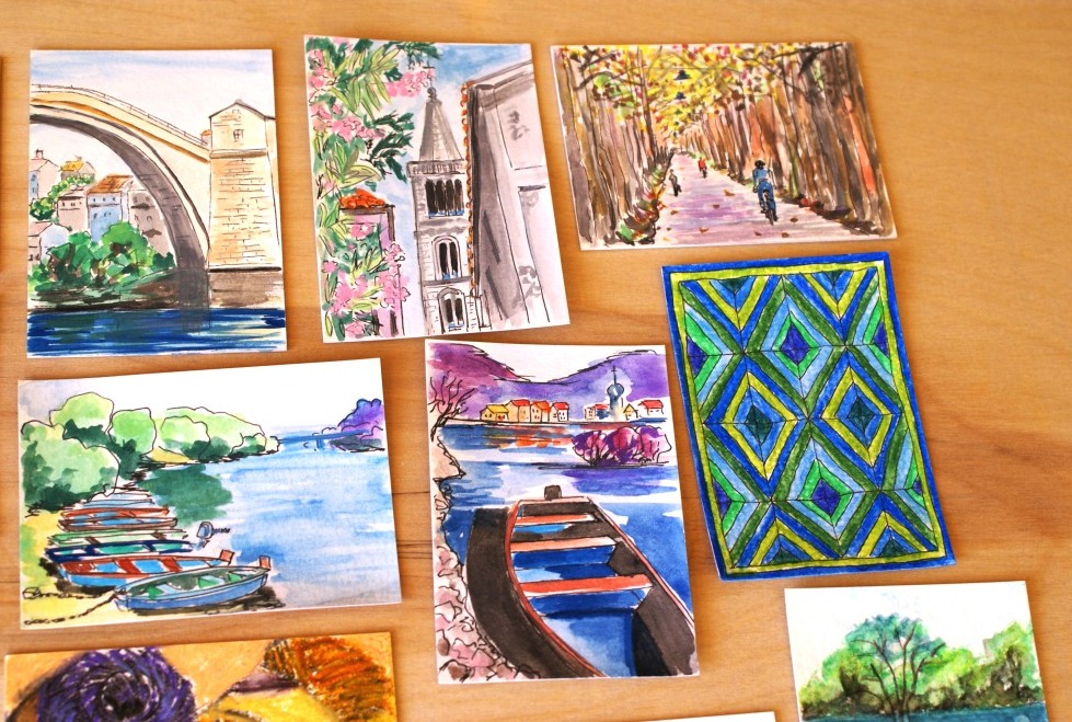 979x659 Artist Trading Cards