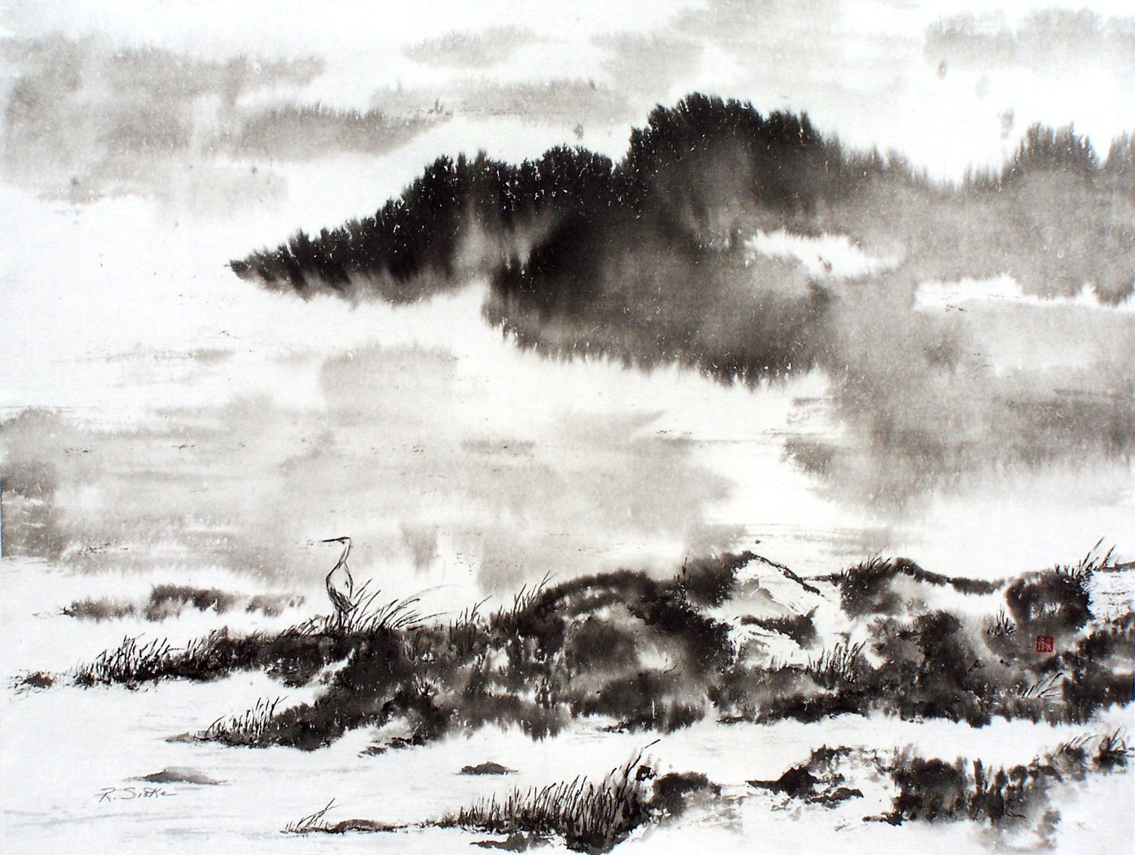 1610x1214 Chinese Watercolor Technical Support For A Creative Life