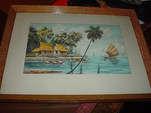 500x375 Southeast Asian Watercolor ~ Munir (Item