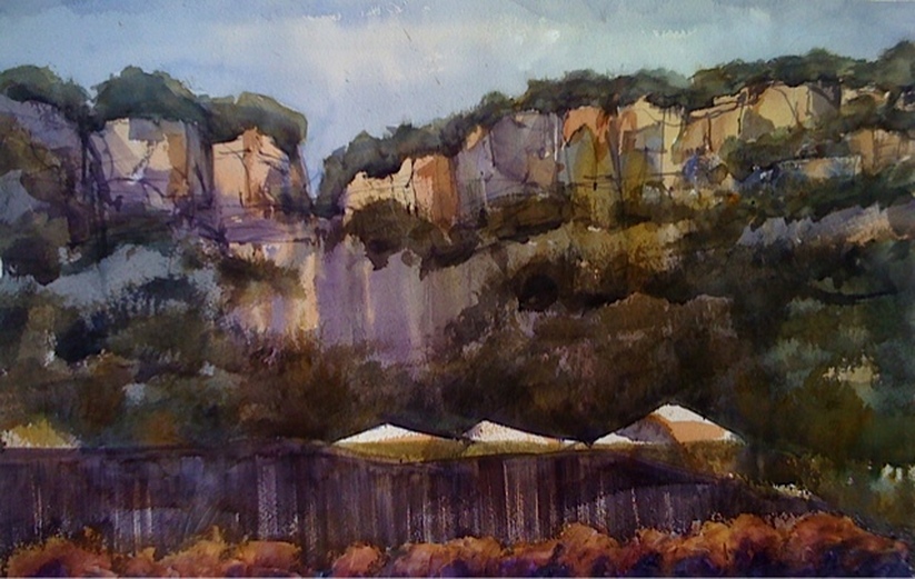 823x521 Portfolio Of Watercolour Artworks, Georgia Mansur, Australian