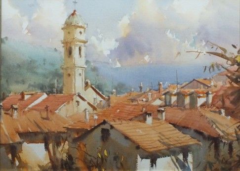486x346 Ross Paterson Australian Watercolour Artist Seaview Gallery