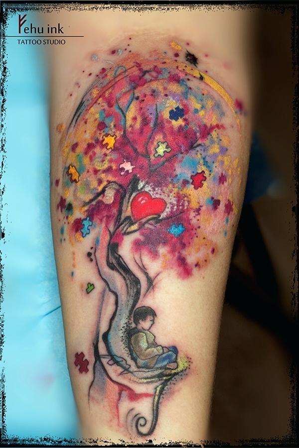 600x900 Autism Tattoo From Tattoos For Mothers Geostep