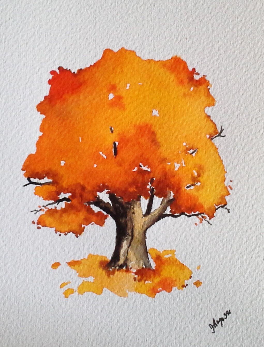 1021x1344 Image Result For Fall Trees Watercolor Need To Paintalready