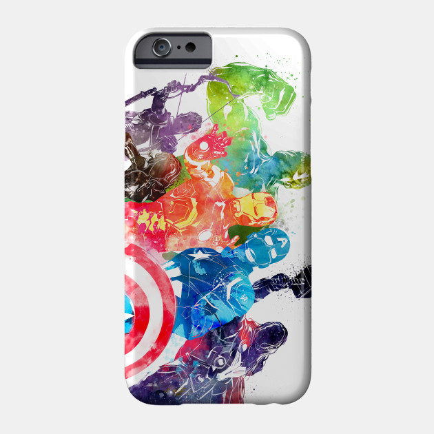 630x630 Avengers Watercolor