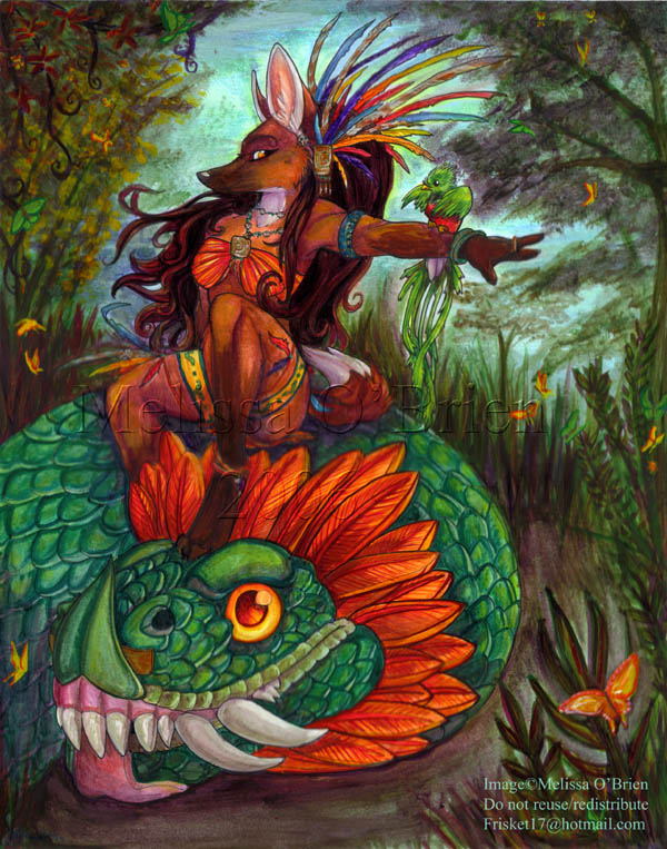 600x763 Aztec Priestess