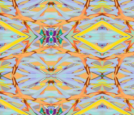 470x403 Aztec Watercolor Multi Fabric