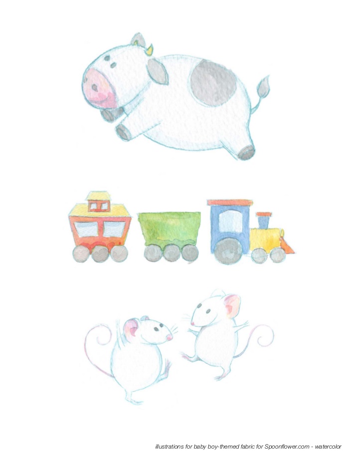 728x943 Watercolor Illustration