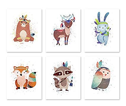 425x358 Pgbureau Tribal Woodland Animals