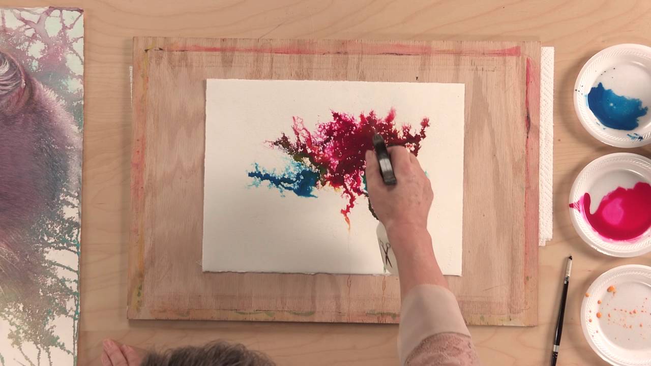 1280x720 Try These Loose Watercolor Techniques For Backgrounds