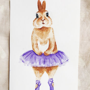 354x354 Shop Ballerina Watercolor On Wanelo