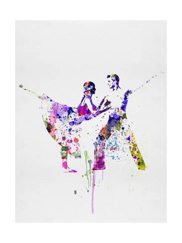 366x488 Romantic Ballet Watercolor 2 Prints By Irina March