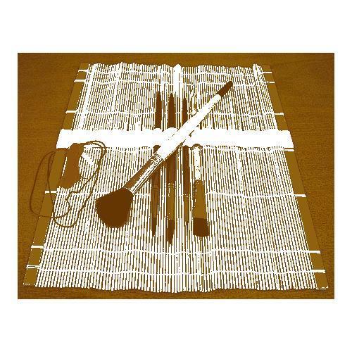 500x500 Bamboo Roll Up Watercolor Brush Set Bcac23858 Ebay