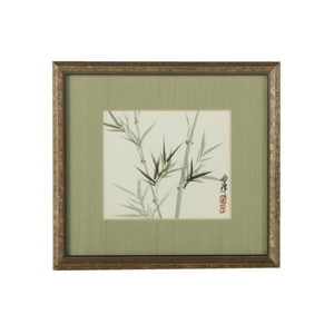 300x300 East Asian Style Watercolor Painting Of Bamboo Lot Art