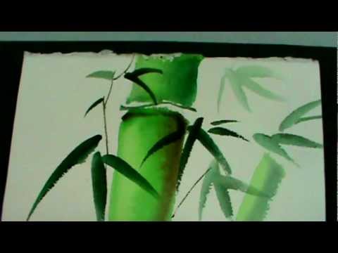 480x360 Watercolor Painting Tutorialbamboo