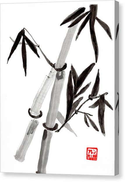 429x622 Bamboo In Black And White Chinese Watercolor Painting Photograph