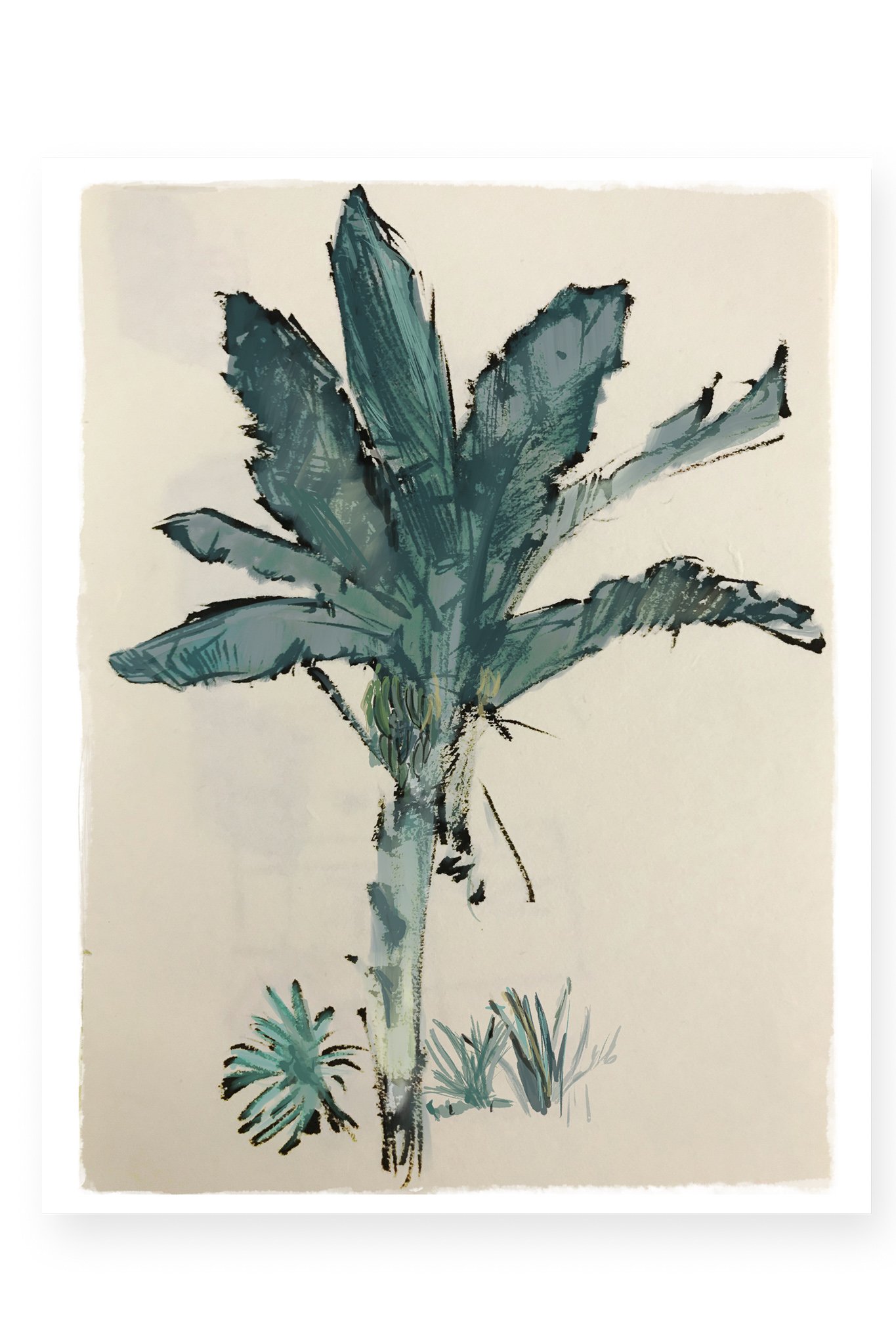 1365x2048 Banana Tree Print Shop Tiki Girl