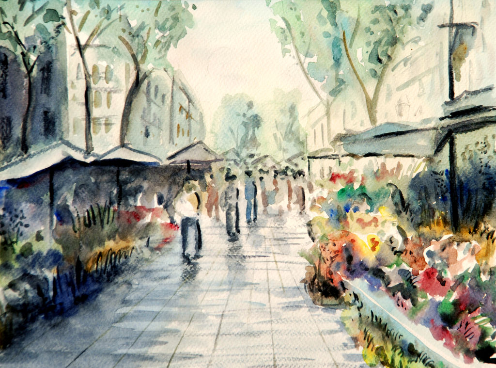 1024x759 Las Ramblas De Barcelona 1 Josep Ramon Roy