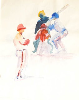 254x320 Chicago Cubs Photos Baseball Game Watercolor Paintings